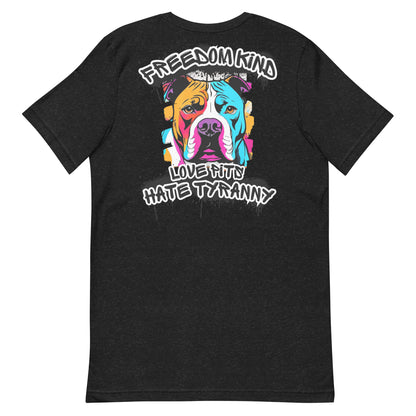 Love Pits, Hate Tyranny | Men's T-shirt