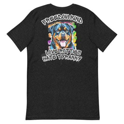 Love Rotties, Hate Tyranny | Men's T-shirt
