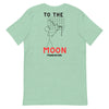 TO THE MOON | Men's T-shirt - Heather Prism Mint
