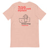 NO JOBS | Men's T-shirt - Heather Prism Peach