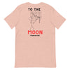 TO THE MOON | Men's T-shirt - Heather Prism Peach