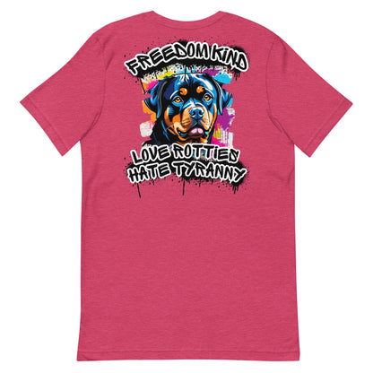 Love Rotties, Hate Tyranny | Men's T-shirt