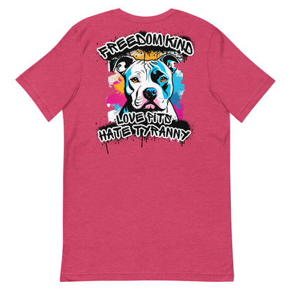 Love Pits, Hate Tyranny | Men's T-shirt