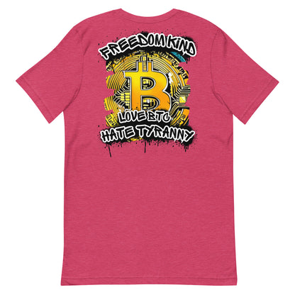Love Bitcoin, Hate Tyranny | Men's T-Shirt