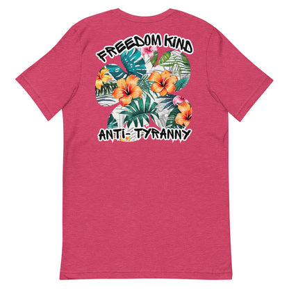Freedom Kind Tropical Hibiscus | Men's T-Shirt