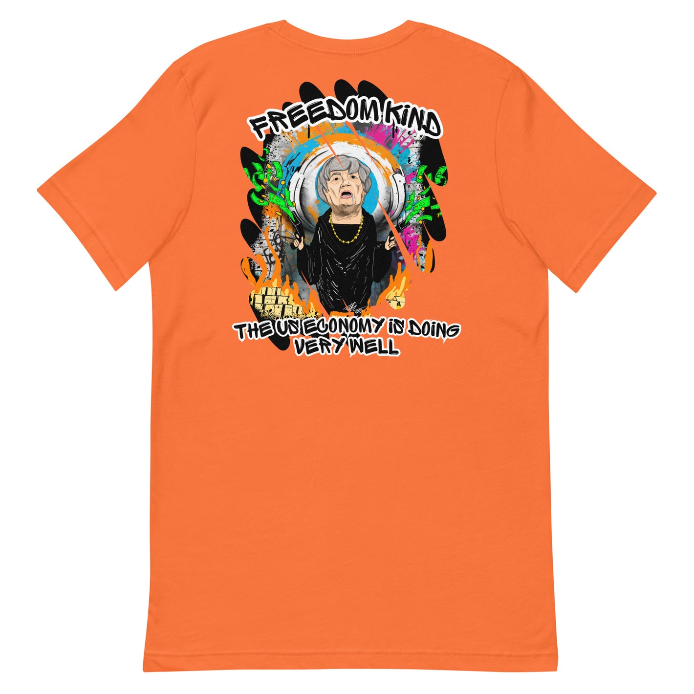 "The US Economy is doing very well." - Janet Yellen | Men's T-Shirt