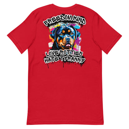 Love Rotties, Hate Tyranny | Men's T-shirt