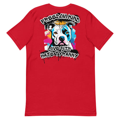 Love Pits, Hate Tyranny | Men's T-shirt