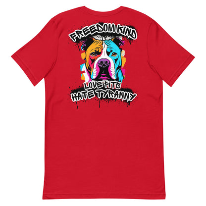 Love Pits, Hate Tyranny | Men's T-shirt