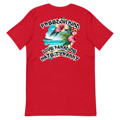 Love Paradise, Hate Tyranny | Men's T-shirt