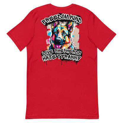Love Shepherds, Hate Tyranny | Men's T-shirt
