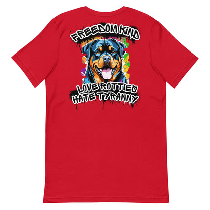 Love Rotties, Hate Tyranny | Men's T-shirt