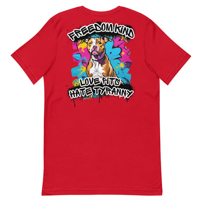 Love Pits, Hate Tyranny | Men's T-shirt