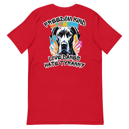 Love Danes, Hate Tyranny | Men's T-Shirt