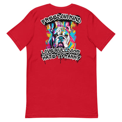 Love Bulldogs, Hate Tyranny | Men's T-Shirt