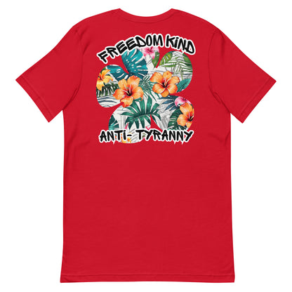 Freedom Kind Tropical Hibiscus | Men's T-Shirt