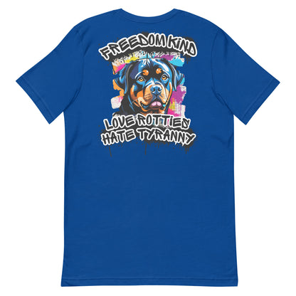Love Rotties, Hate Tyranny | Men's T-shirt
