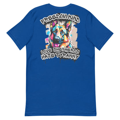 Love Shepherds, Hate Tyranny | Men's T-shirt