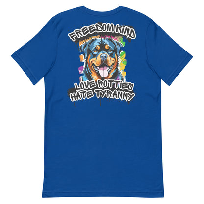 Love Rotties, Hate Tyranny | Men's T-shirt