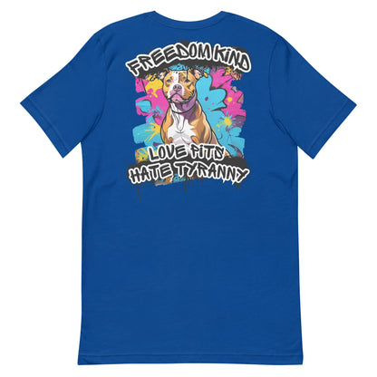 Love Pits, Hate Tyranny | Men's T-shirt