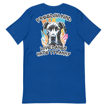 Love Danes, Hate Tyranny | Men's T-Shirt