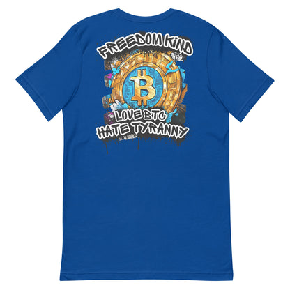 Love Bitcoin, Hate Tyranny | Men's T-Shirt