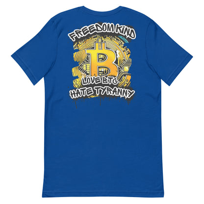 Love Bitcoin, Hate Tyranny | Men's T-Shirt