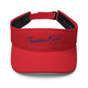 Freedom Kind Blue Font | Visor
