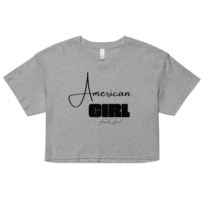 American Girl | Women’s crop top