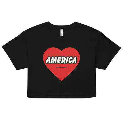Love America | Women’s crop top
