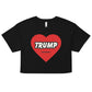 Love Trump | Women’s crop top