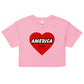 Love America | Women’s crop top