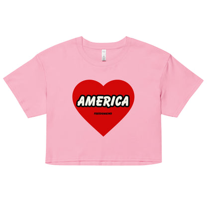 Love America | Women’s crop top