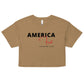 America First 01 | Women’s crop top