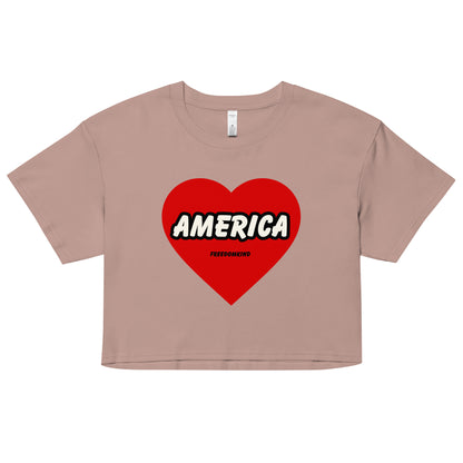 Love America | Women’s crop top