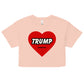Love Trump | Women’s crop top