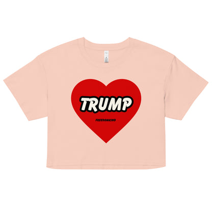 Love Trump | Women’s crop top