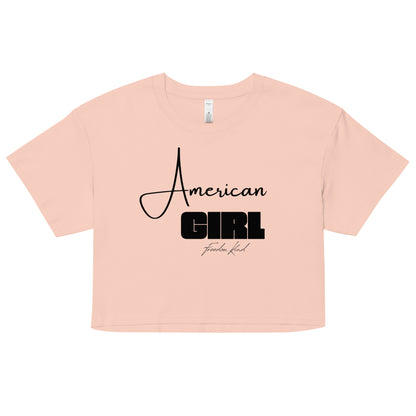 American Girl | Women’s crop top