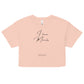 I Have Morals 01 | Women’s crop top