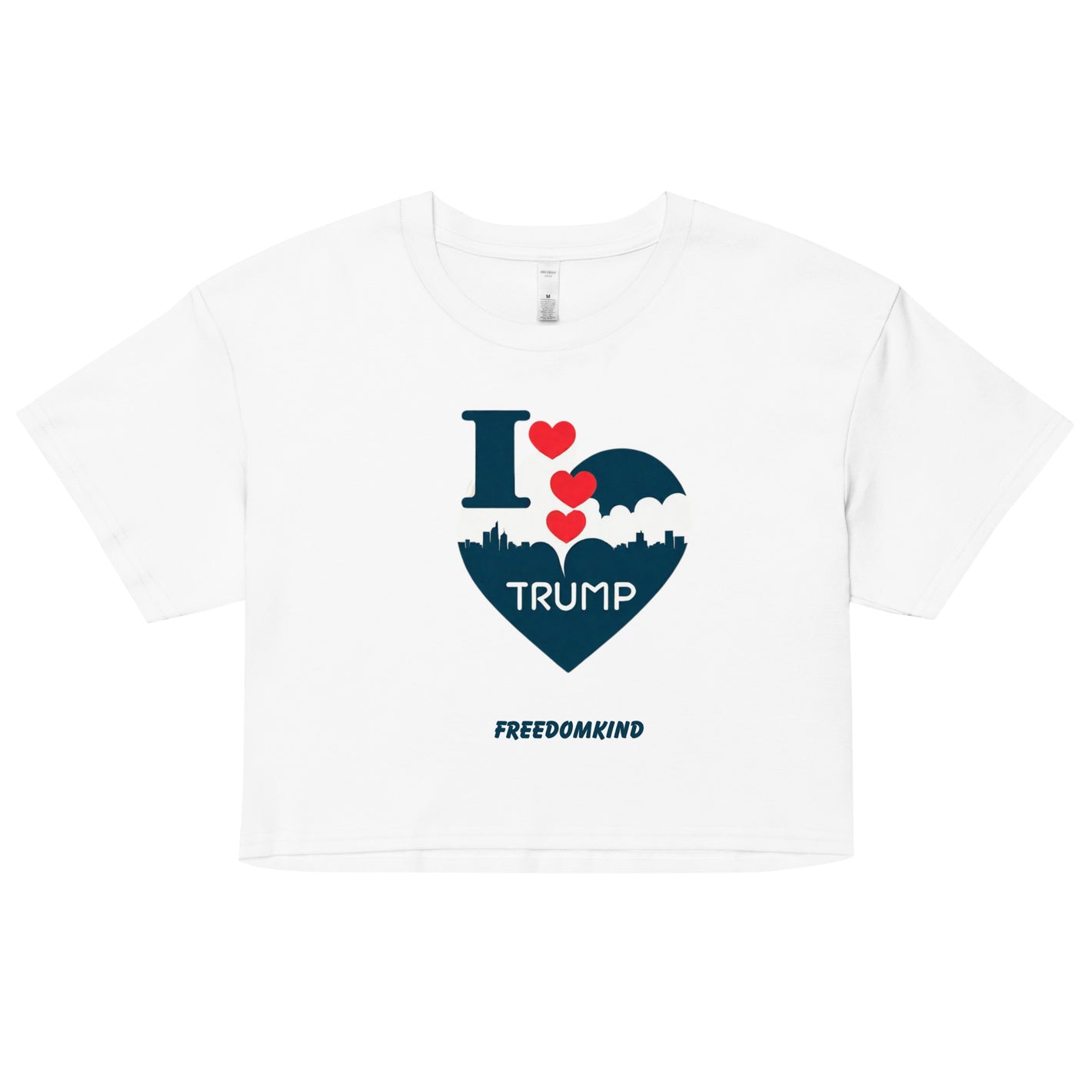 I Love Trump 1 | Women’s crop top