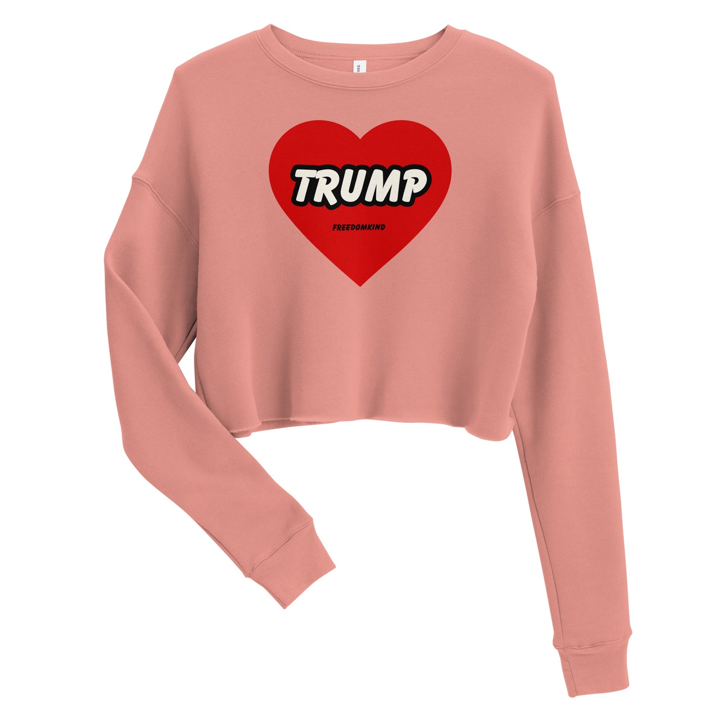 Love Trump | Women's Crop Sweatshirt