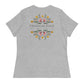 Anti-Tyranny Floral Logo | Women's Relaxed T-Shirt