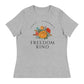 Anti - Tyranny Spring Flowers | Women's Relaxed T-Shirt