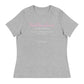 Motherhood in Progress - I'm Not Carrying an Egg, It's a Baby! | Women's Relaxed T-Shirt