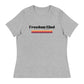 Anti - Tyranny Sunset Banner | Women's Relaxed T-Shirt