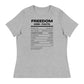 Freedom Kind Facts | Women's Relaxed T-Shirt