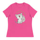Anti - Tyranny Kitten | Women's Relaxed T-Shirt
