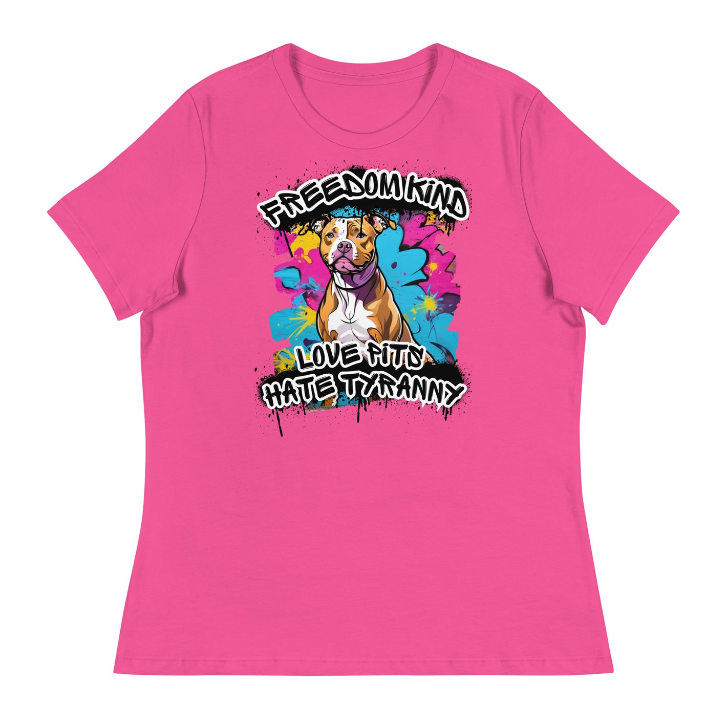 Love Pits, Hate Tyranny | Women's Relaxed T-Shirt