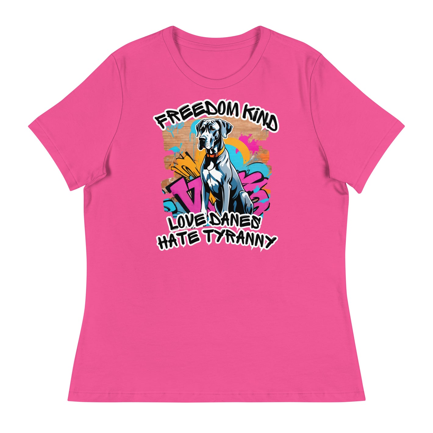 Love Danes, Hate Tyranny | Women's Relaxed T-Shirt