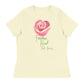 Anti - Tyranny Rose | Women's Relaxed T-Shirt